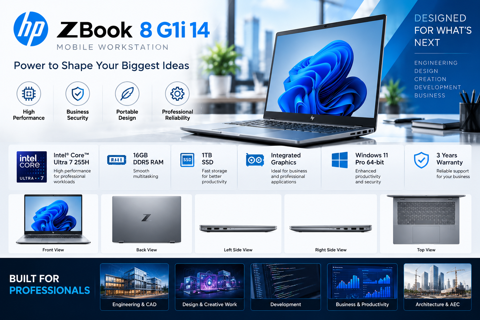 HP ZBook 8 G1i
